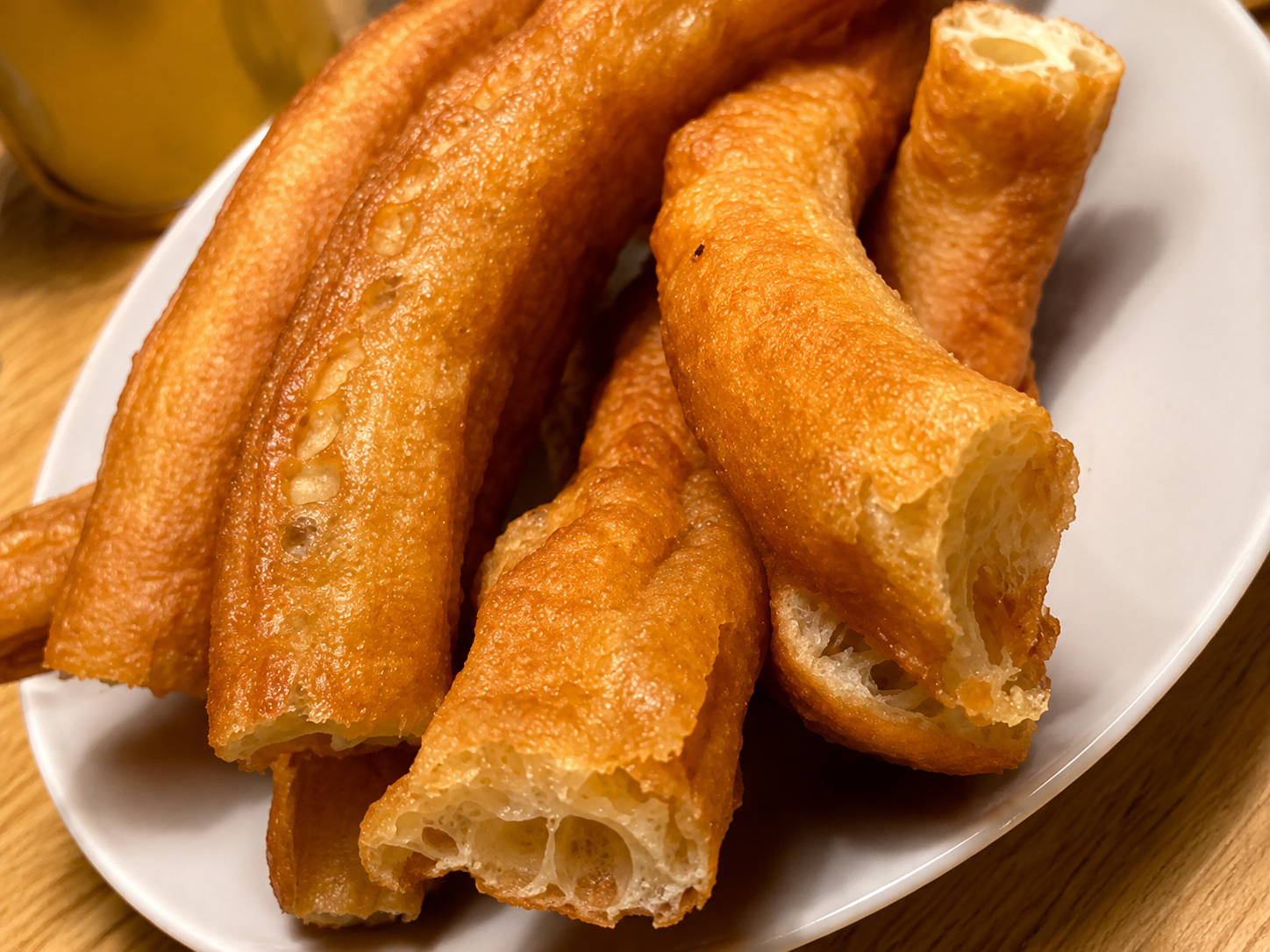 Churros recién hechos en Los Arenales